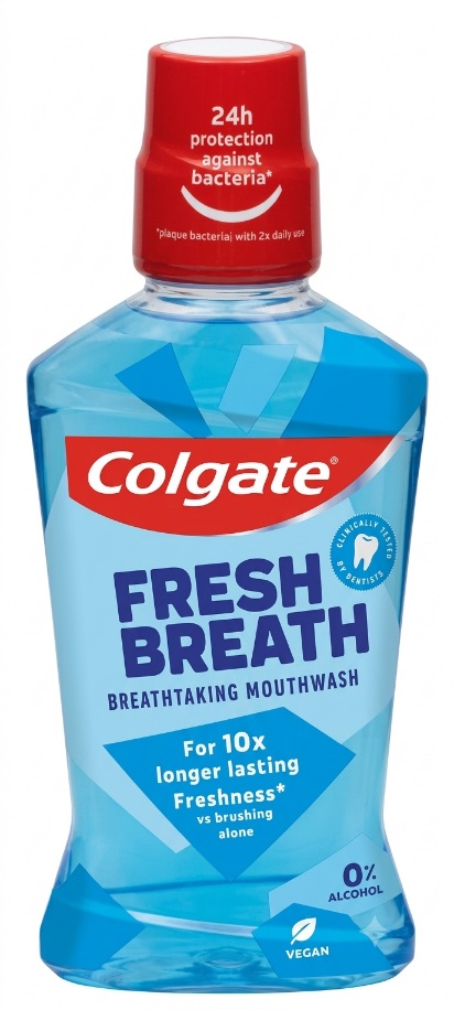 دهان شوی کولگیت ۵۰۰ میل FRESH BREATH