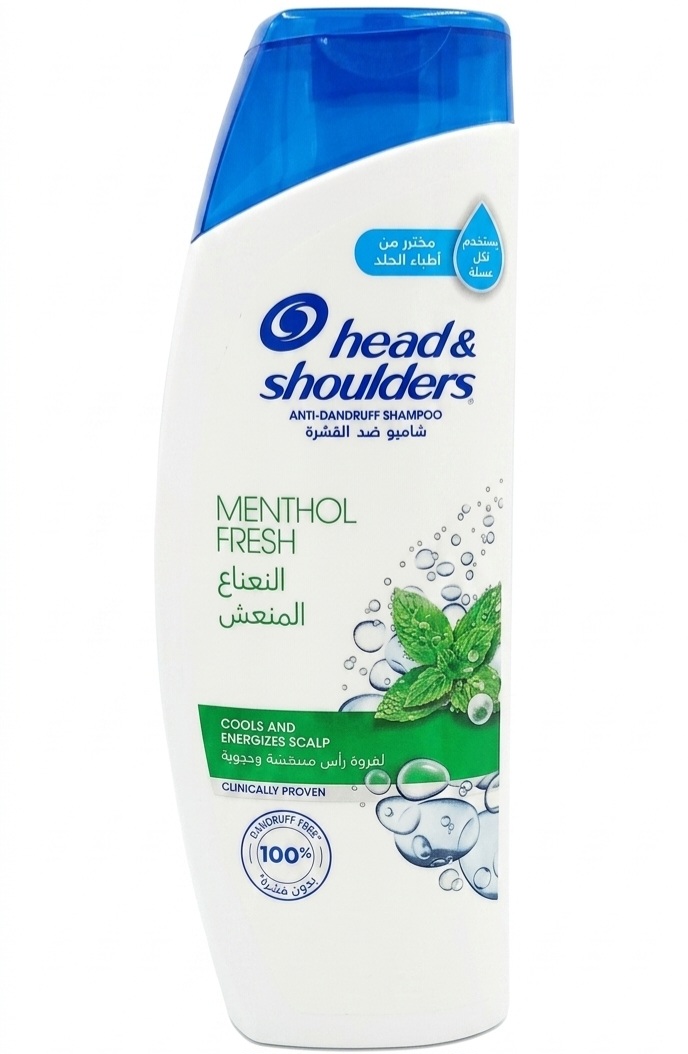 شامپو هد اند شولدرز ۴۰۰ میل خنک کننده نعناع عربستان